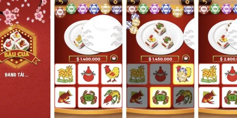 Xem xét tỷ lệ thắng thua của Bầu Cua Tôm Cá Online