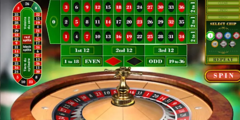 Các loại hình cược trong trò chơi Lightning Roulette